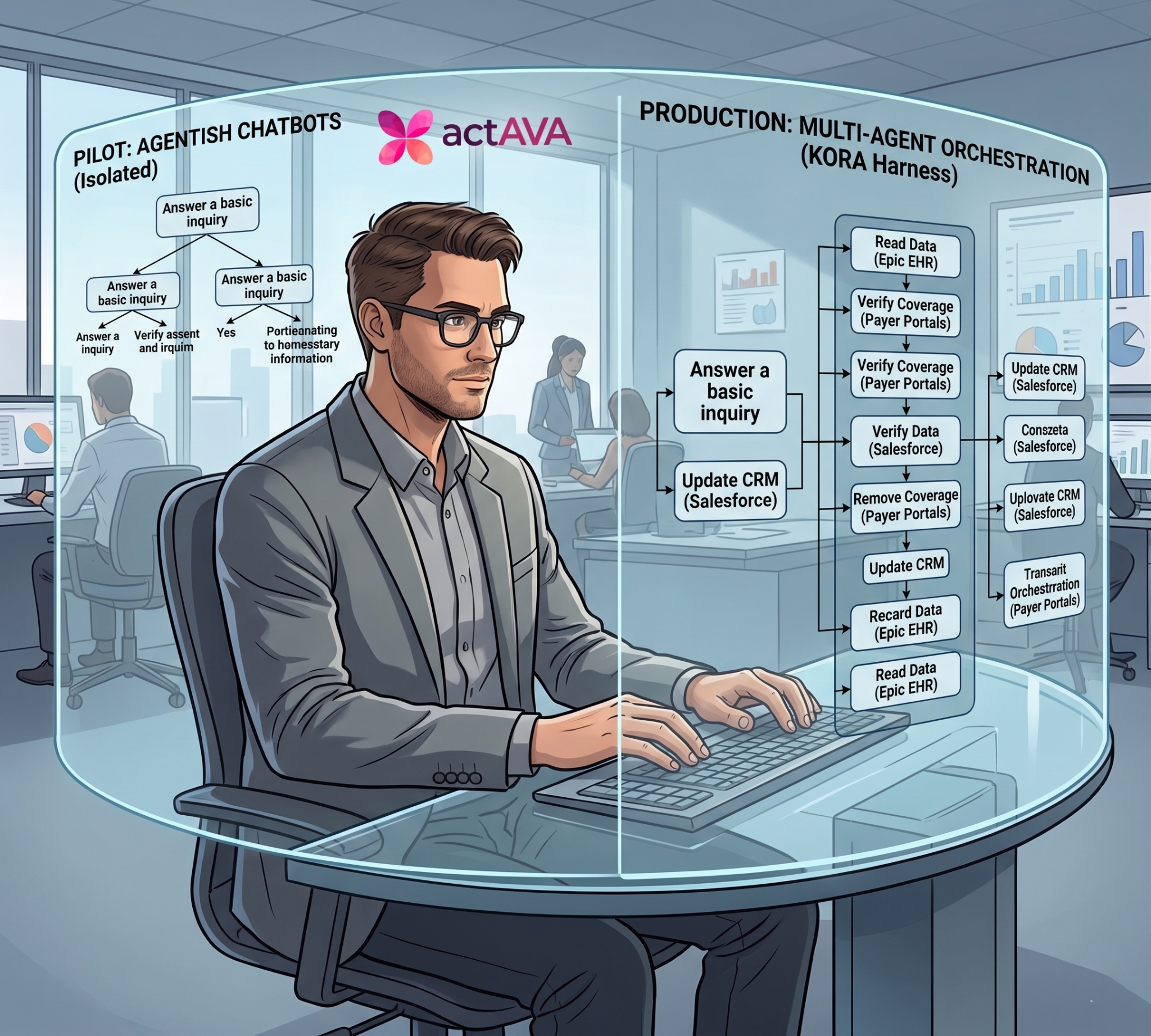 The State of AI Pilots in Healthcare & The 7 Ways Healthcare Agents Fail Before You Deploy Them